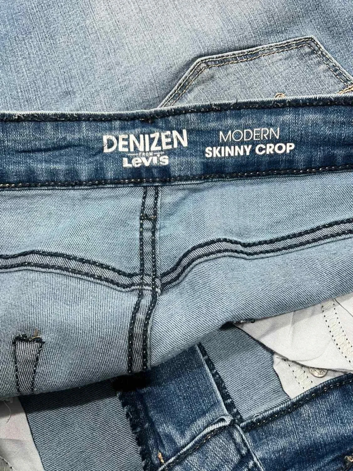 Short Levi's Modern Skinny Crop 12 - W29 Femme Bleu délavé Slv009 – photo 12